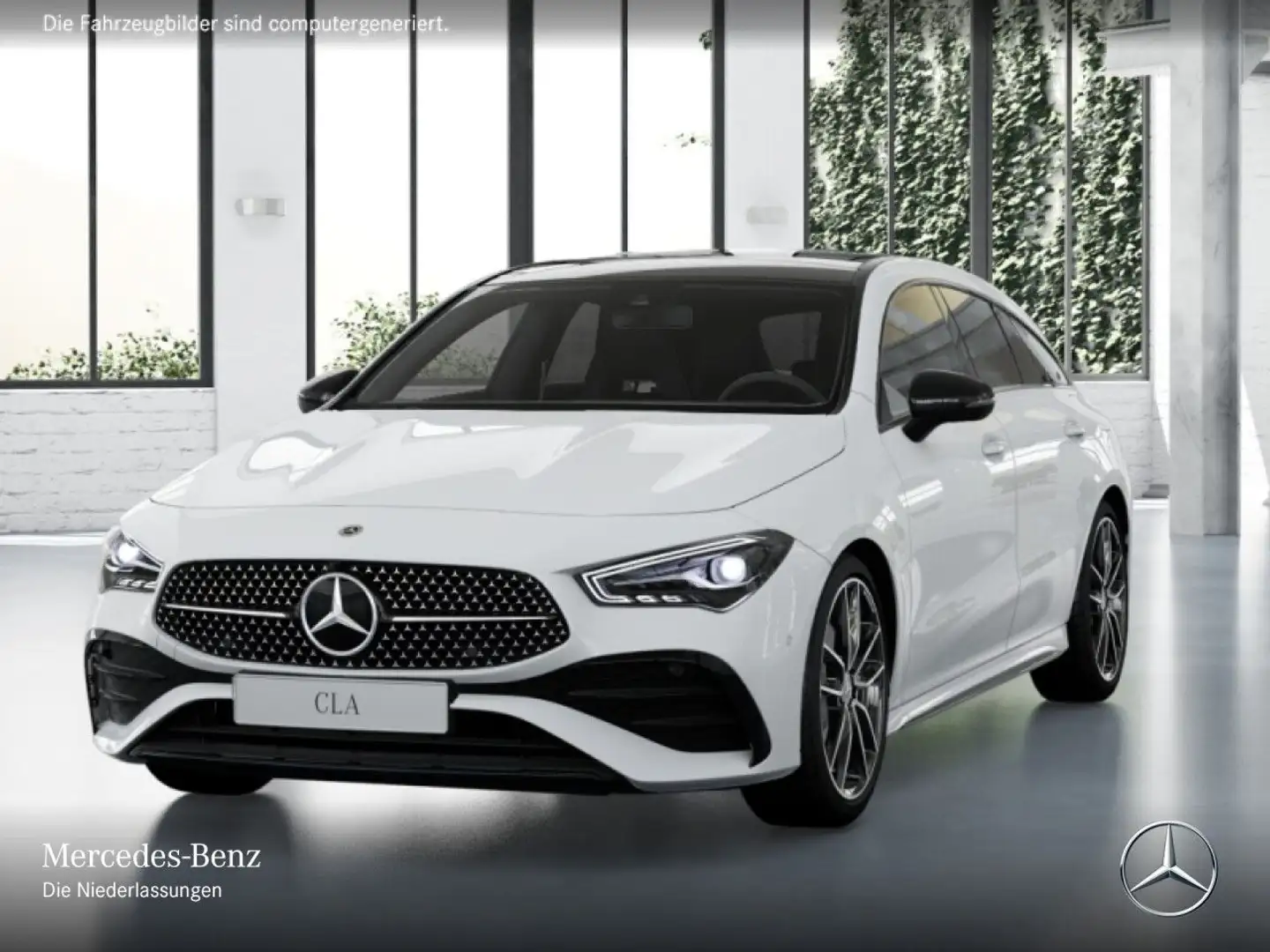 Mercedes-Benz CLA 200 AMG+NIGHT+PANO+LED+KAMERA+TOTW+KEYLESS+7G Weiß - 2