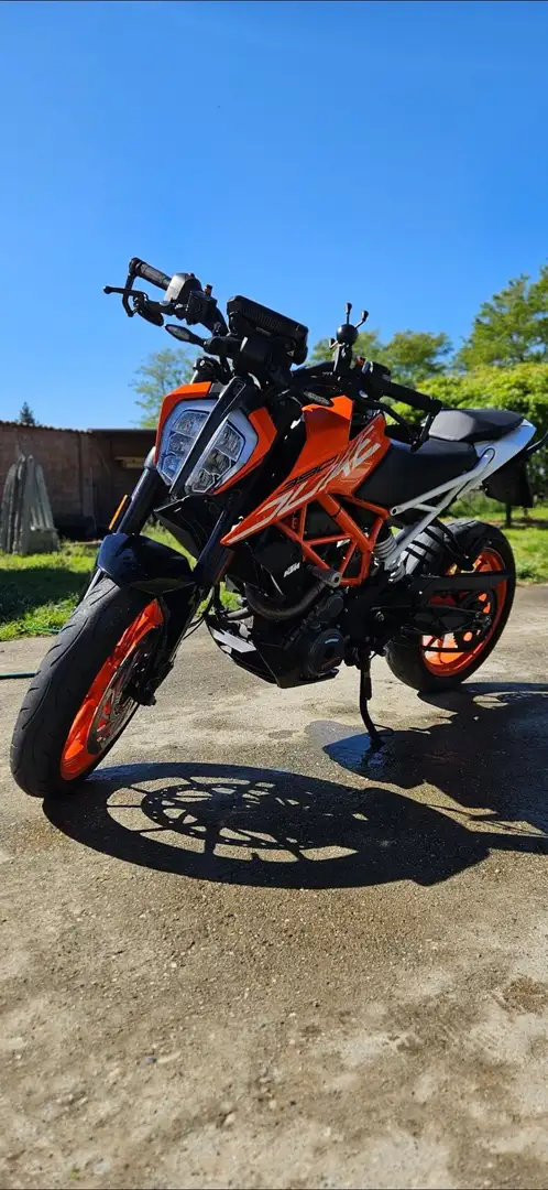 KTM 390 Duke Portocaliu - 2