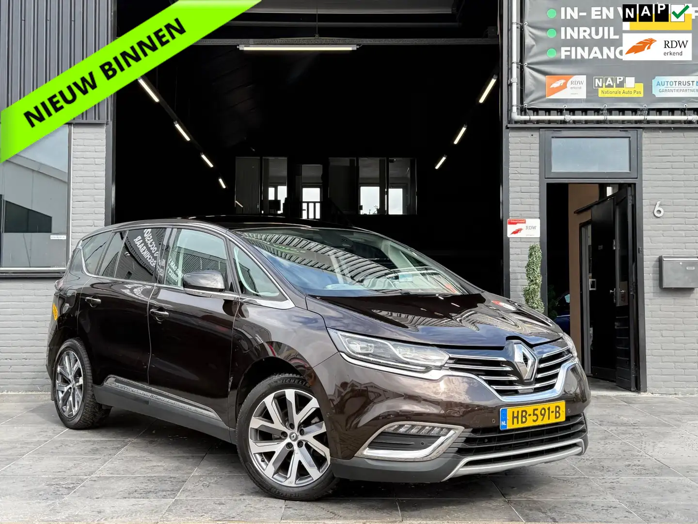 Renault Espace 1.6 TCe Dynamique 5p.|Automaat|Trekhaak|Navi Bruin - 1