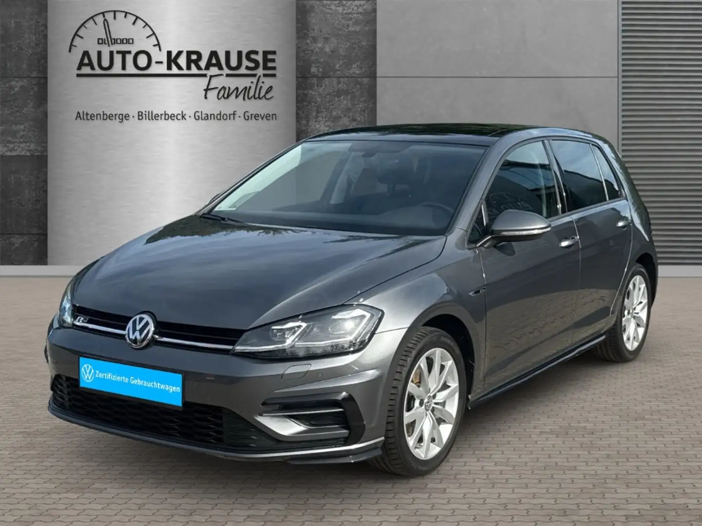 Volkswagen Golf VII 1.4 TSI R-Line Panodach Navi Soundsystem Gris - 1