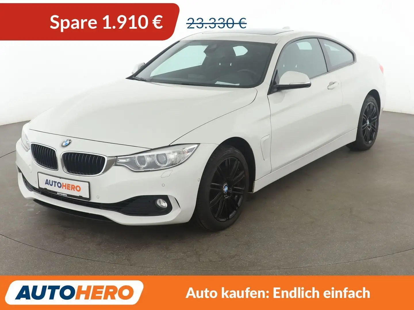 BMW 430 430d xDrive Advantage Aut.*XENON*NAVI*TEMPO*PDC* Weiß - 1