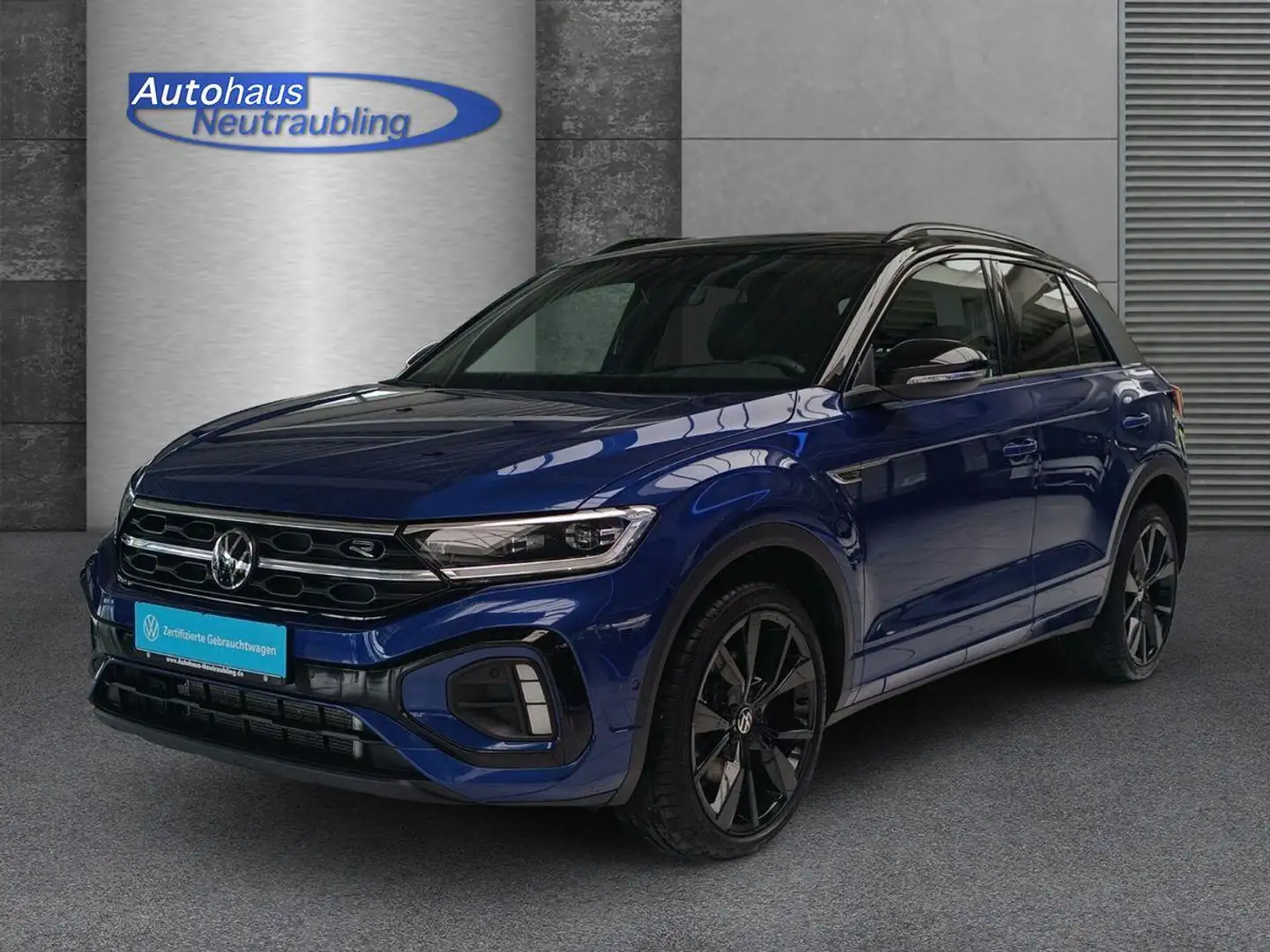 Volkswagen T-Roc 1.5 TSI "R-LINE" 150 PS DSG+NAVI+PDC+ACC+SHZ Blau - 2