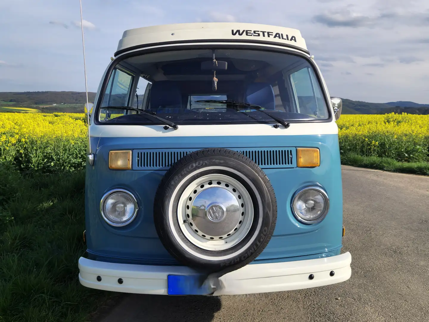 Volkswagen T2 US-Version-Westfalia T2b Blau - 1