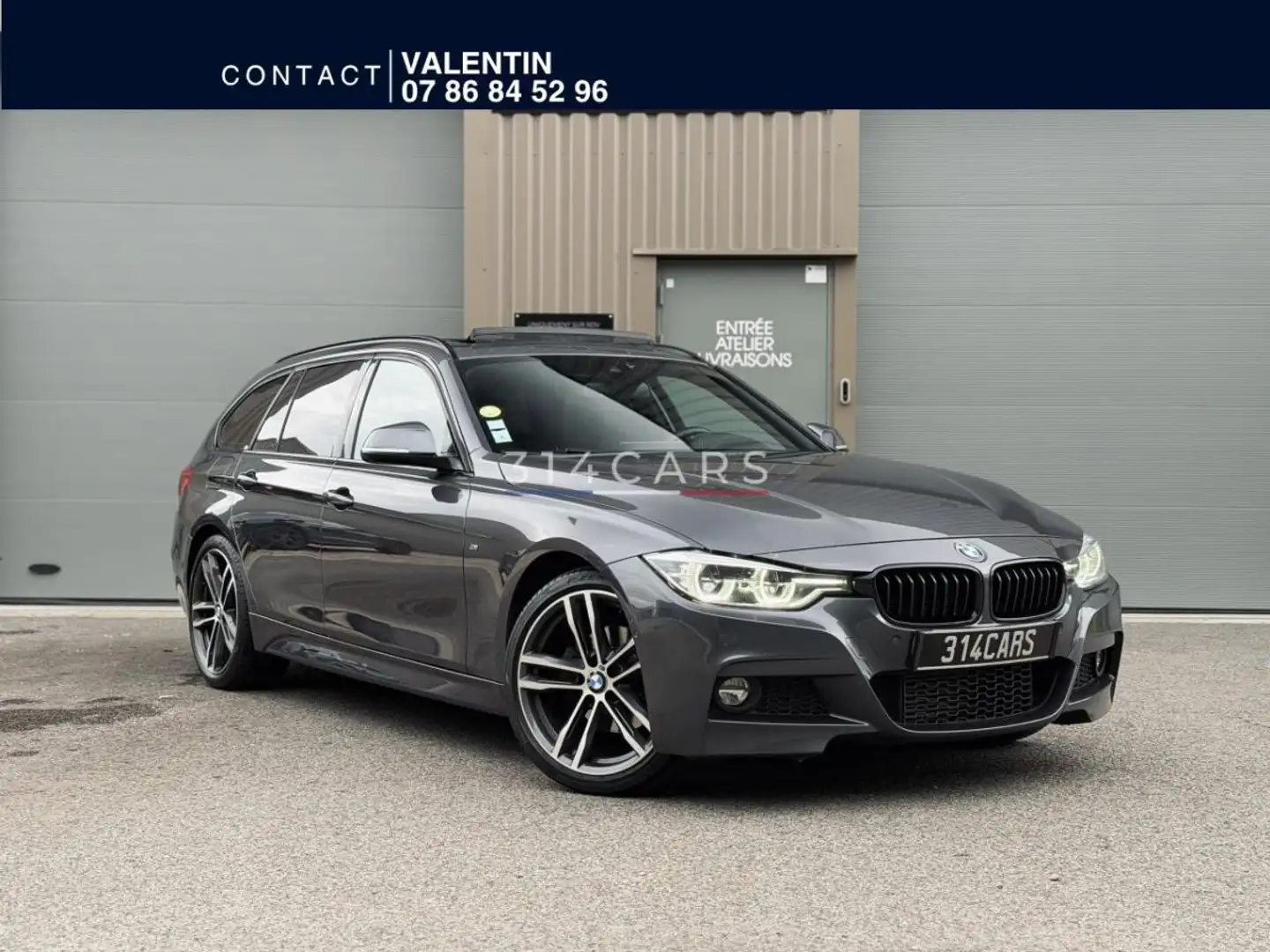 BMW 320 serie touring 320d xDrive M SPORT BVA F31 LCI Gris - 1