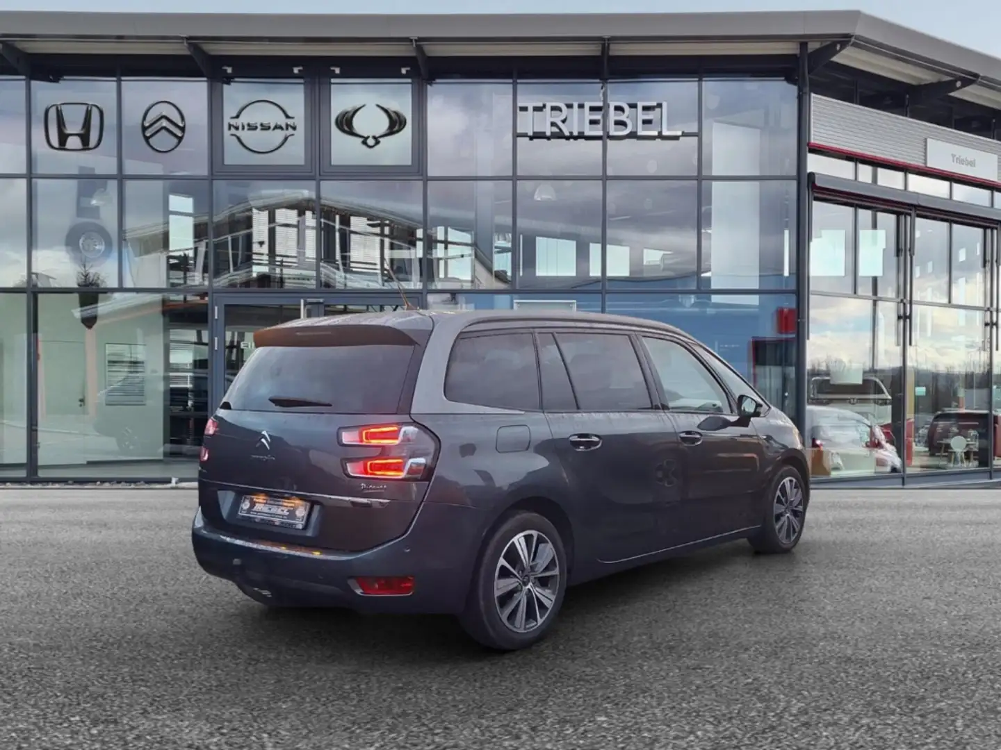 Citroen C4 Picasso Spacetourer Exclusive BHDI150 °Navi°SHZ° Grau - 2