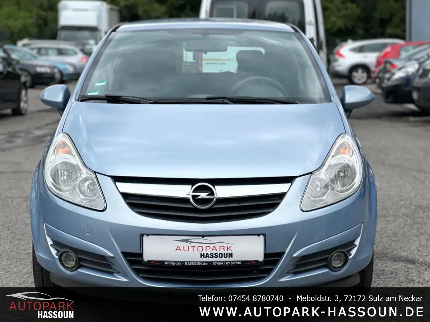 Opel Corsa D CATCH ME TÜV 03/26 Tempo Multi Klima Blau - 2