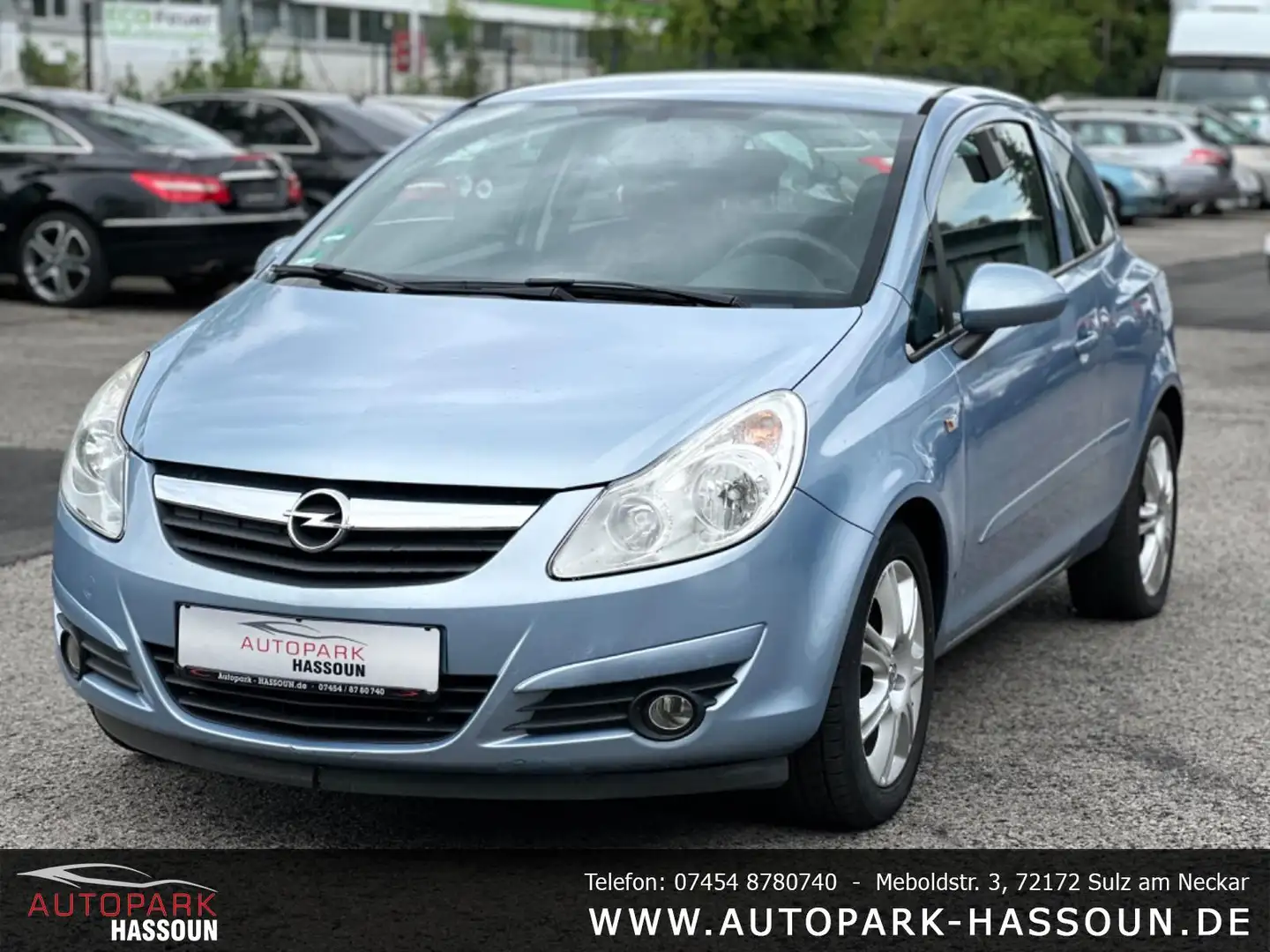 Opel Corsa D CATCH ME TÜV 03/26 Tempo Multi Klima Blau - 1