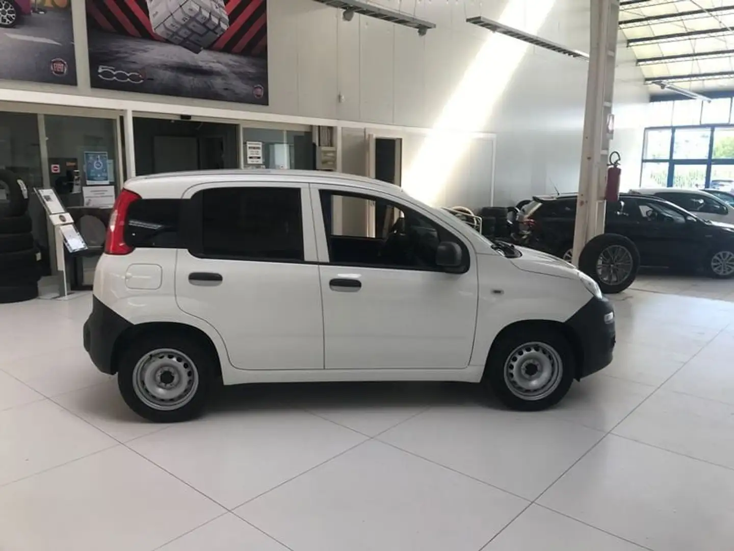 Fiat Panda III Van 2012 van 1.3 mjt Pop S&S 80cv 2p.ti E6 Bianco - 2
