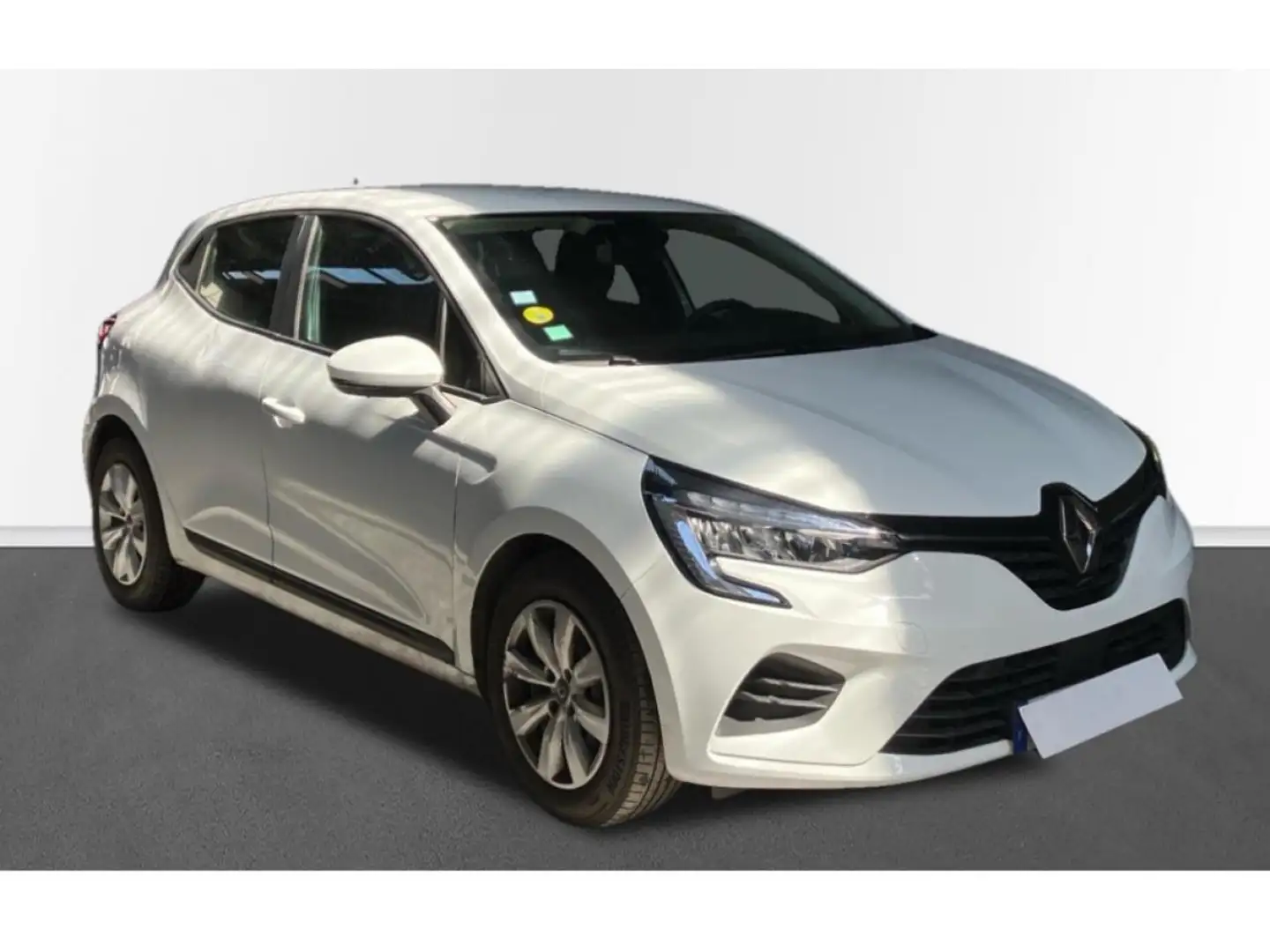 Renault Clio Clio V Société 1.5 Blue dCi 85cv Air Média Nav 104 Blanc - 1