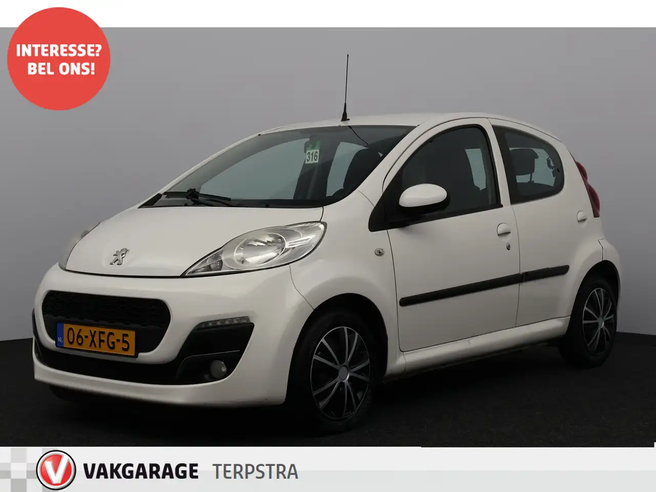 Peugeot 107 1.0 Active/ 5-DRS/ Airco!/ C.V.afstand/ Radio-CD+A — photo 1 of 34