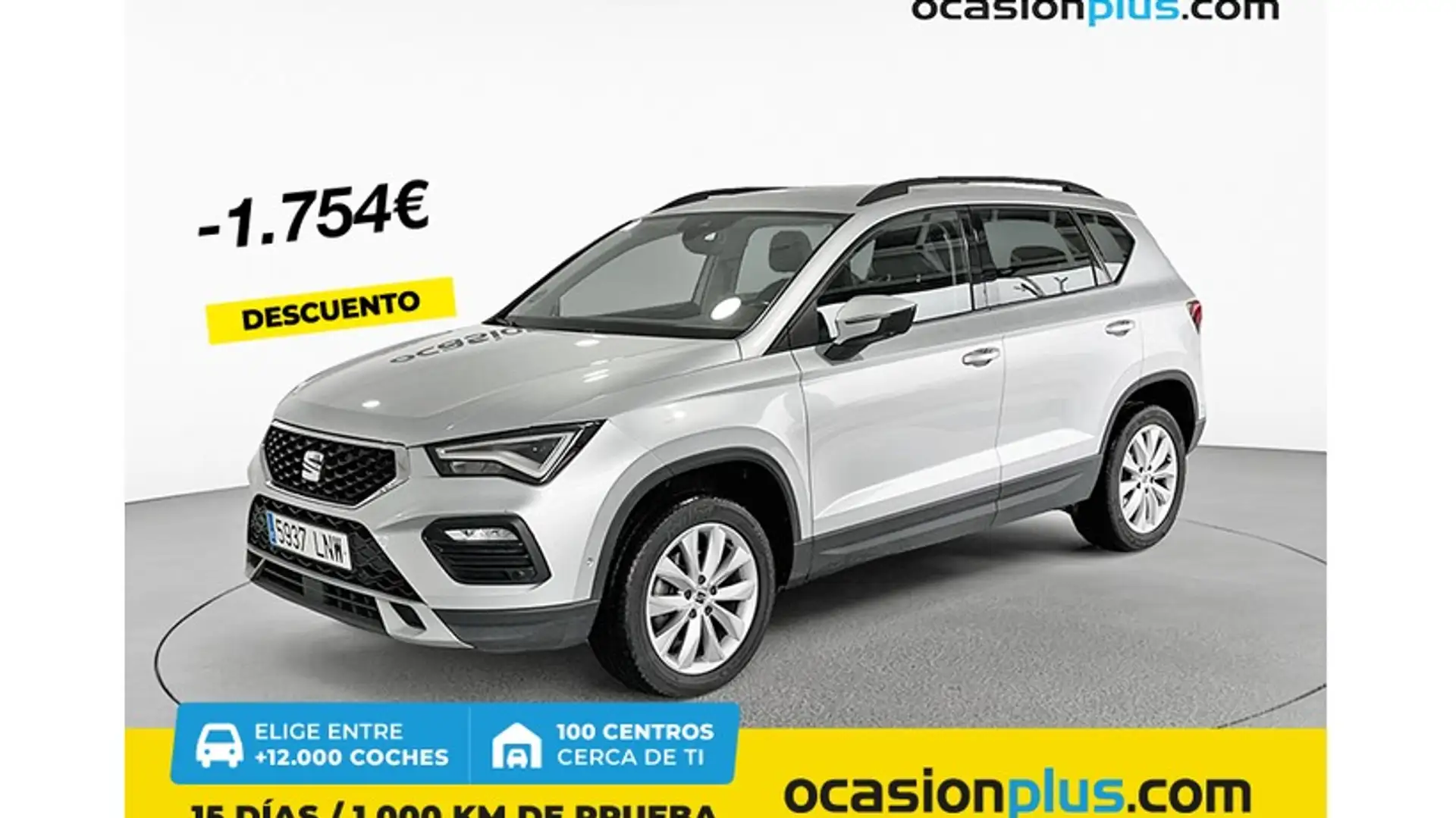 SEAT Ateca 1.5 EcoTSI S&S Style Go DSG Zilver - 1