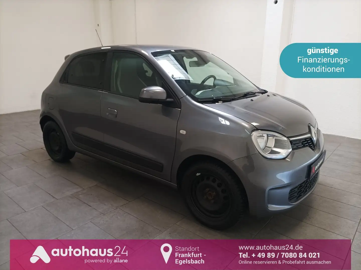 Renault Twingo 1.0 SCe 75 Klima|Tempomat|elek. Fenster Grau - 1
