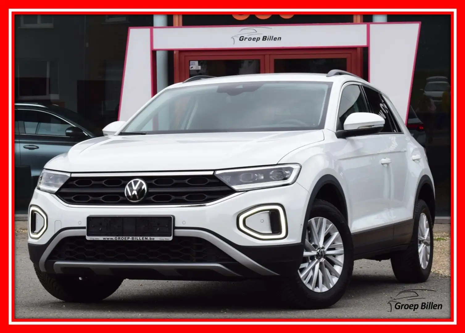 Volkswagen T-Roc 1.0TSi NAVIGATIE - LED - PARK ASS -2 JAAR GARANTIE Wit - 1