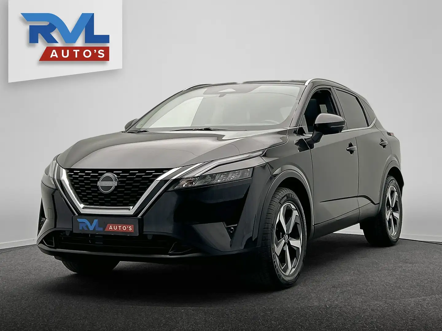 Nissan Qashqai 1.3 MHEV N-Connecta | Pano/Dak | Adapt.Cruise/Cont Schwarz - 1