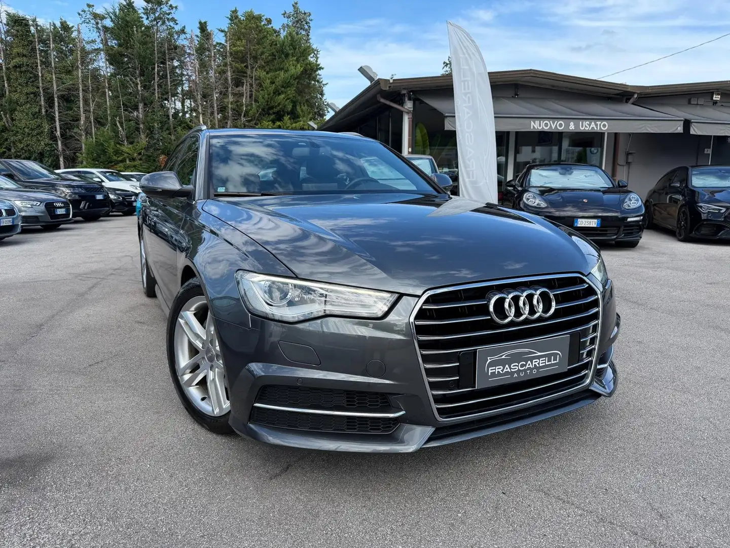 Audi A6 A6 Avant 2.0 tdi  190cv s-tronic 2x s line /1 prop Gris - 1