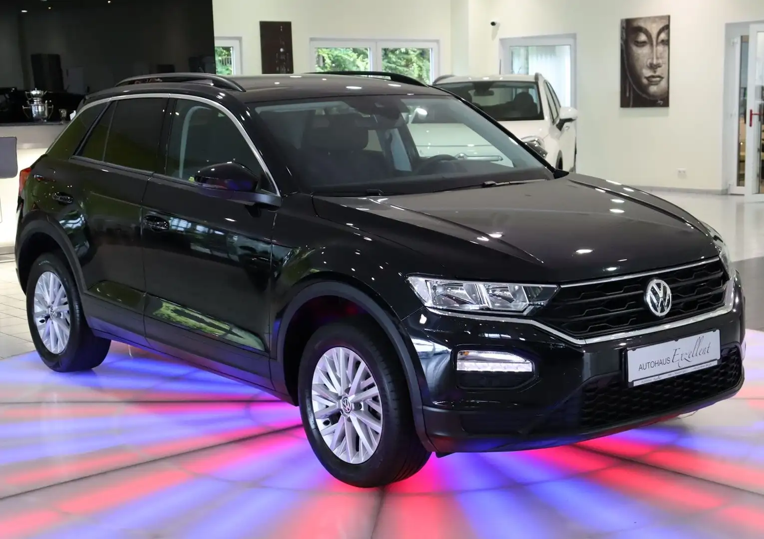 Volkswagen T-Roc *NAVI*LED*PDC*ALU*KLIMAAUT*BC* Schwarz - 2