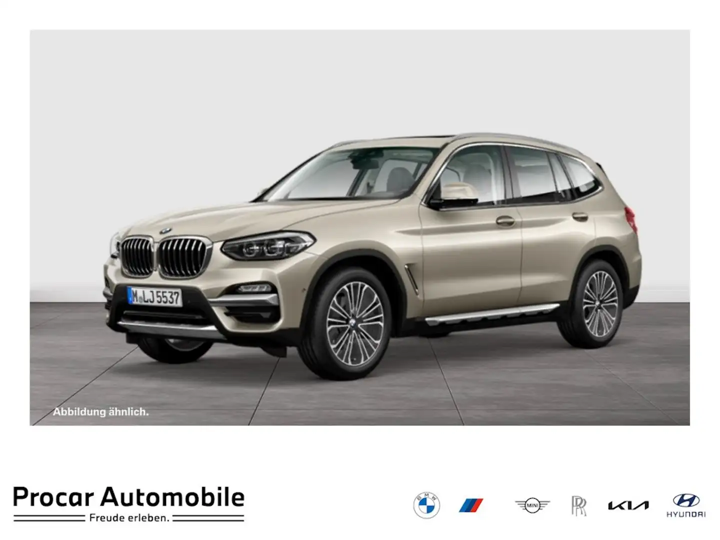 BMW X3 xDrive20i Pano HuD 360° DA 19'' DAB LED WLAN Beige - 1
