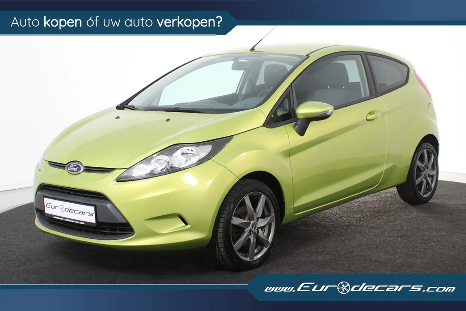 Ford Fiesta 1.25 Limited Sport *Airco*Nieuwe APK* Groen - 1
