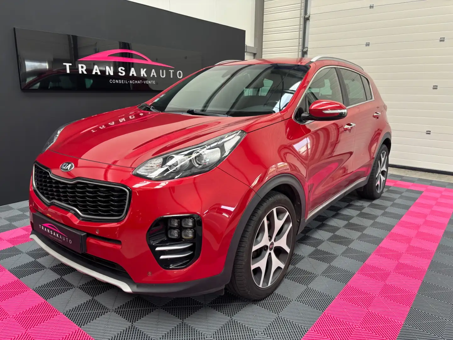 Kia Sportage GT Line Rood - 1