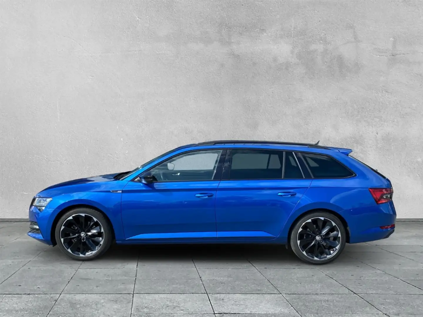 Skoda Superb Sportline 2.0 TDI AHK+LED+DAB+SHZ+KAMERA Blau - 2