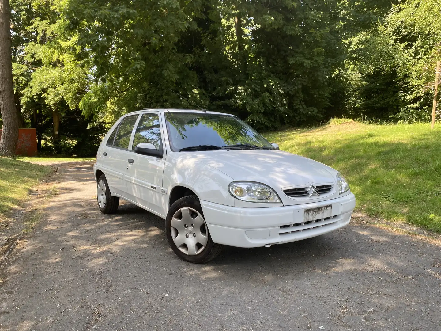 Citroen SAXO 1.4i SX 1er Proprio / Prêt à être immatriculé Blanc - 1