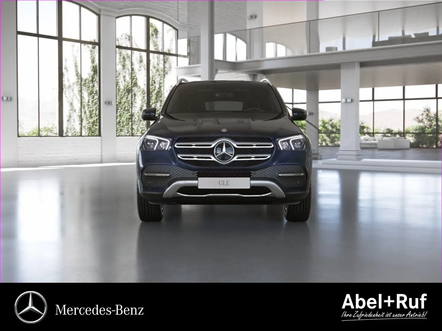 Mercedes-Benz GLE 350 de 4M LED+DISTRO+Memo+Pano+Ambi+AHK+360° Blau - 2