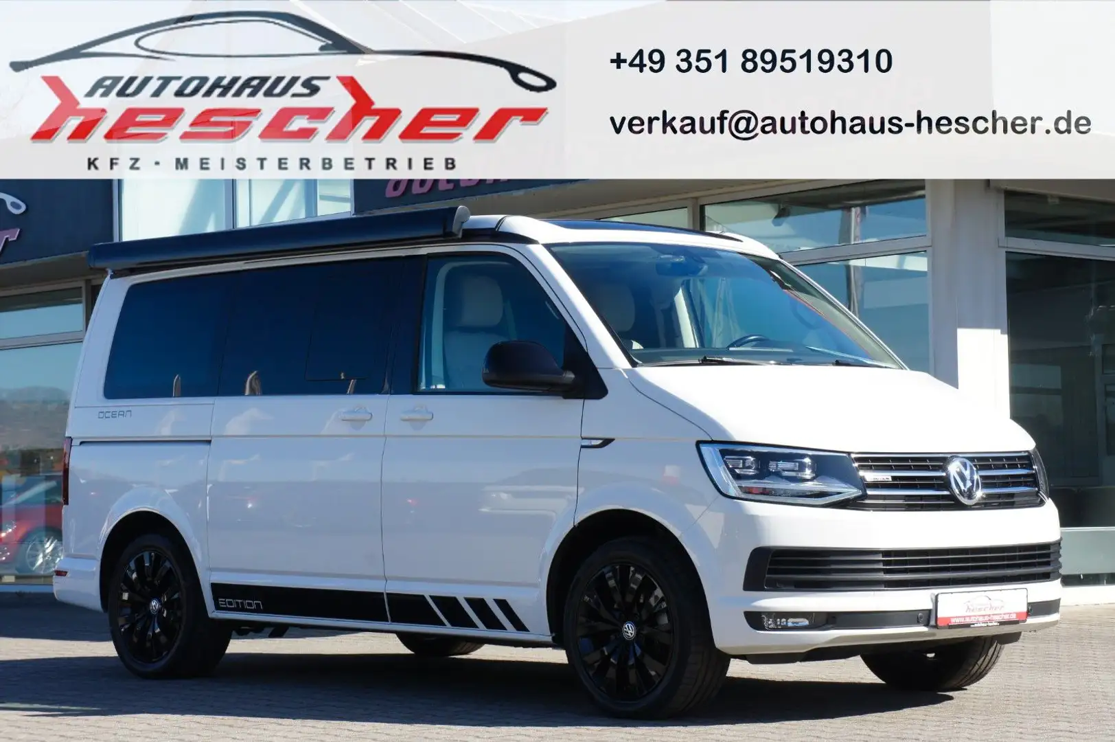 Volkswagen T6 California Ocean Edition 2.0 TDI 4Motion DSG Weiß - 1