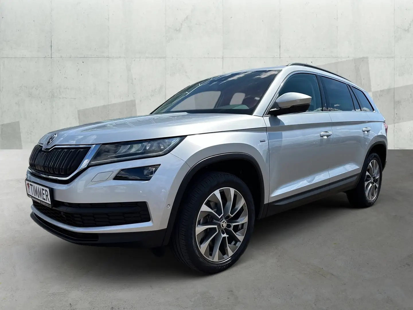 Skoda Kodiaq 2.0 TDI DSG 4x4 CLEVER *LED *RKAM *ACC *NAVI * Argent - 2