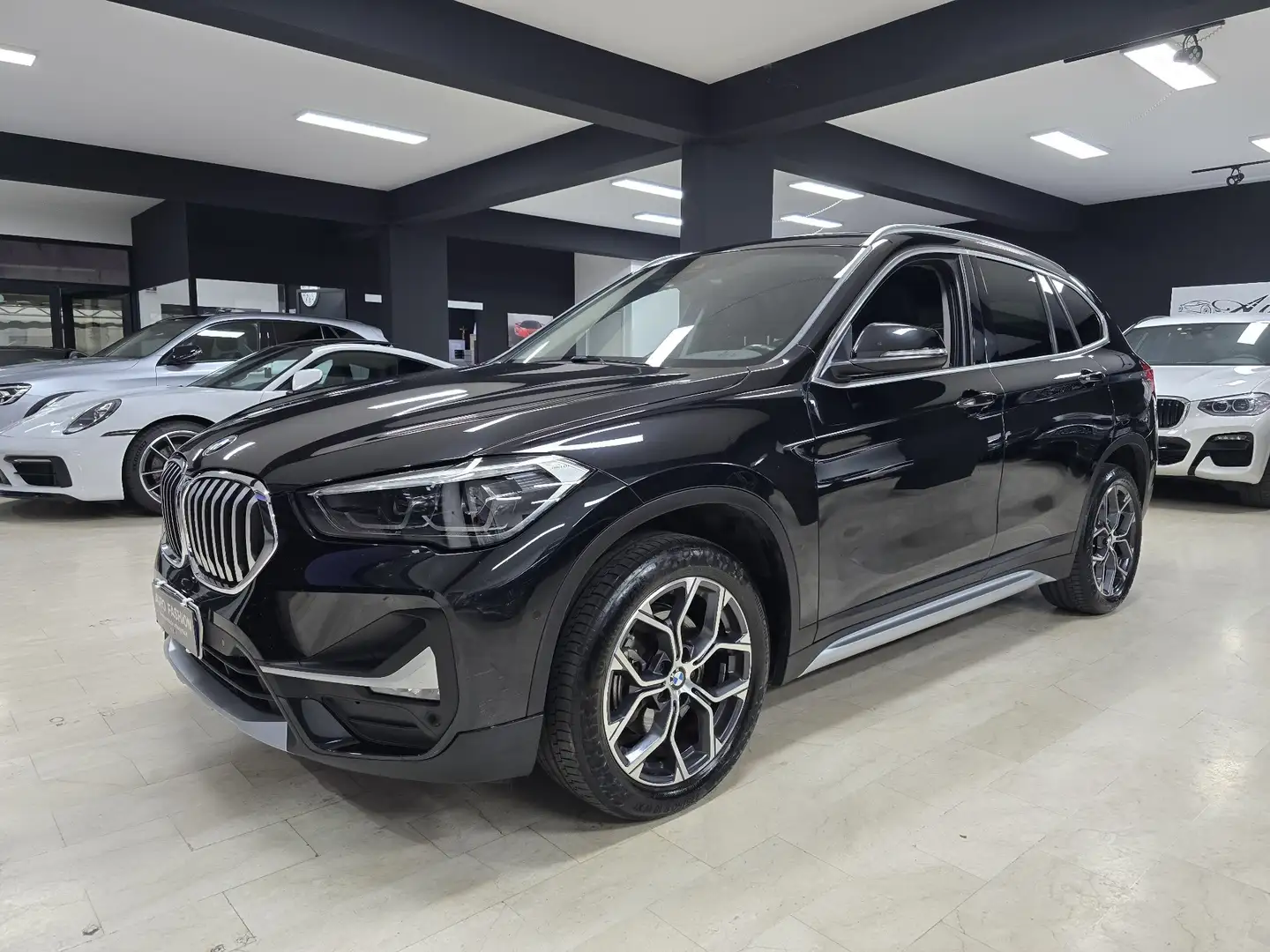 BMW X1 X1 F48 2021 sdrive18d XLine Plus auto Nero - 1
