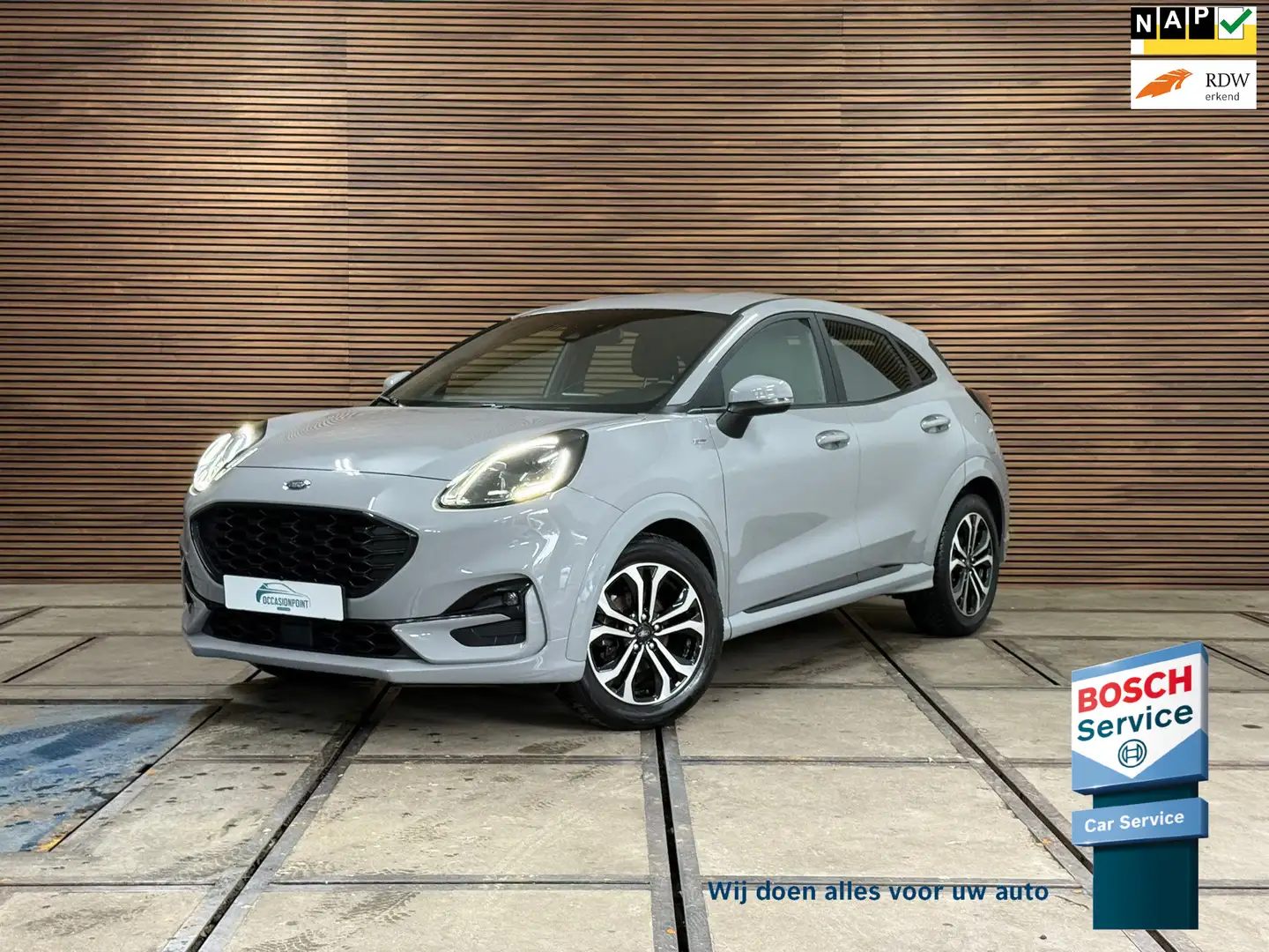 Ford Puma 1.0 EcoBoost Hybrid ST-Line | Winterpakket | LED | Gris - 1