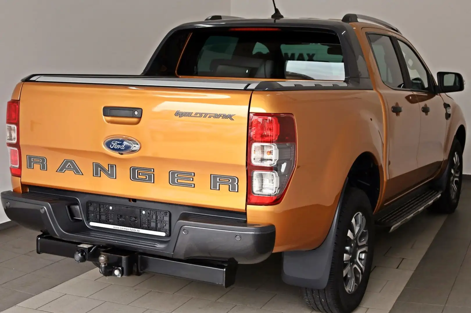 Ford Ranger Wildtrak 4x4,Leder,Navi,ACC,Rollo el.,AHK Orange - 2