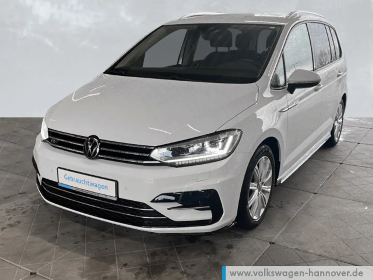 Volkswagen Touran 1.5 TSI DSG R-Line Navi LED Kamera DigCoc Weiß - 2