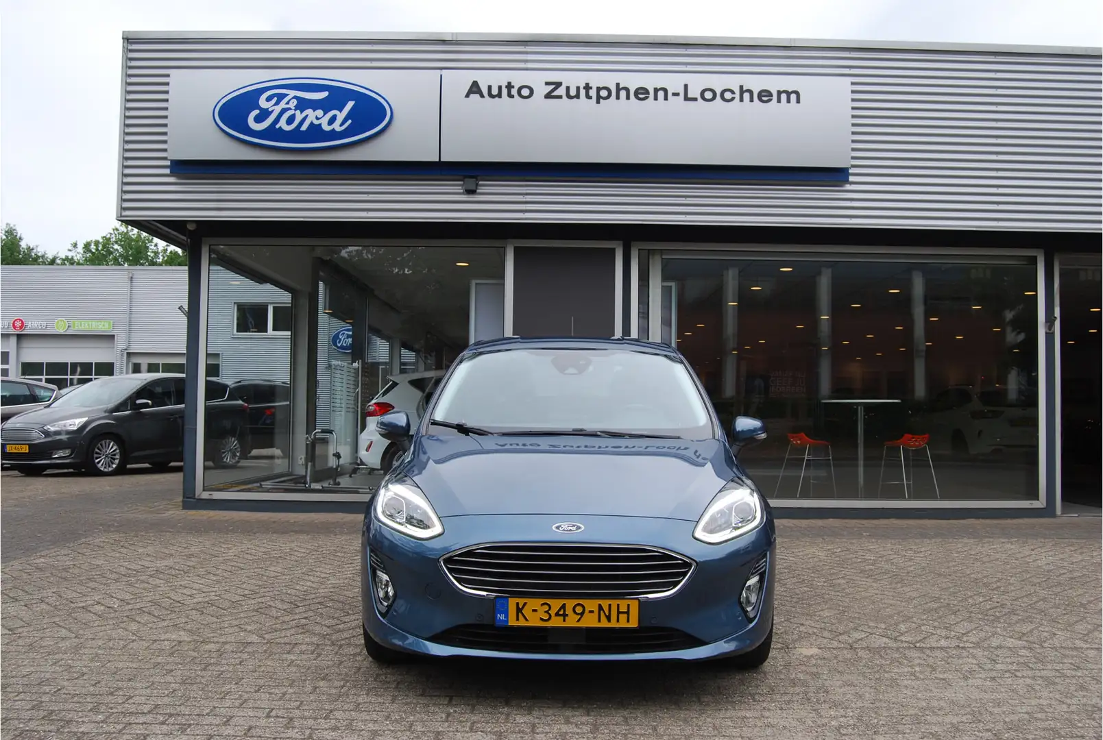 Ford Fiesta 1.0 EcoBoost Hybrid 125PK Titanium X WINTERPACK | Blu/Azzurro - 2