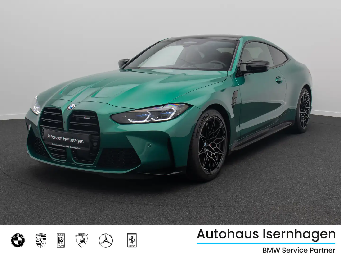 BMW M4 Competition xD 360°MDrivers DAB Laser H K HUD Grün - 1