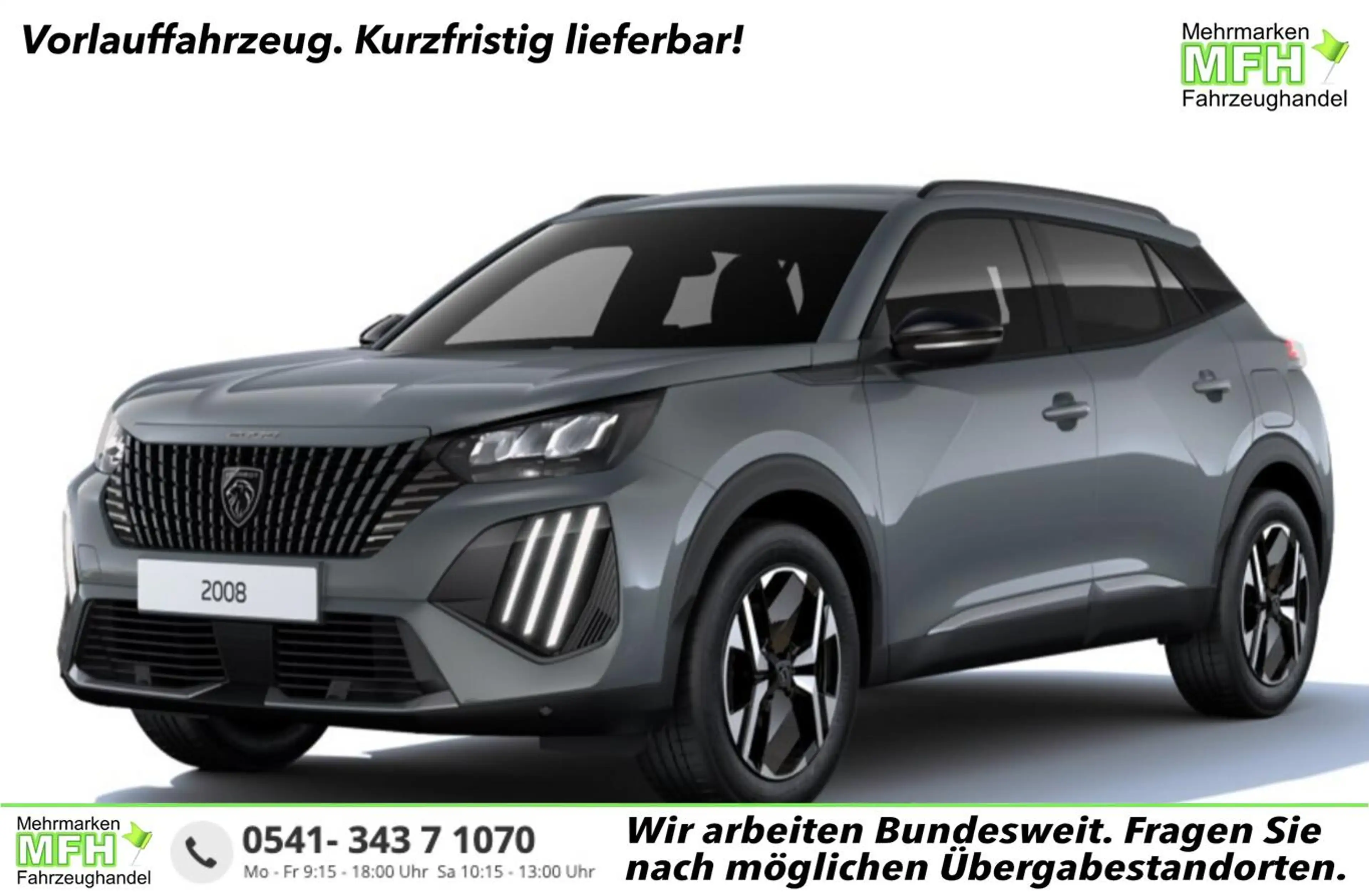 Peugeot 2008 Hybrid Allure Nav SHZ CarP DigC FlexP 100 kW (1...