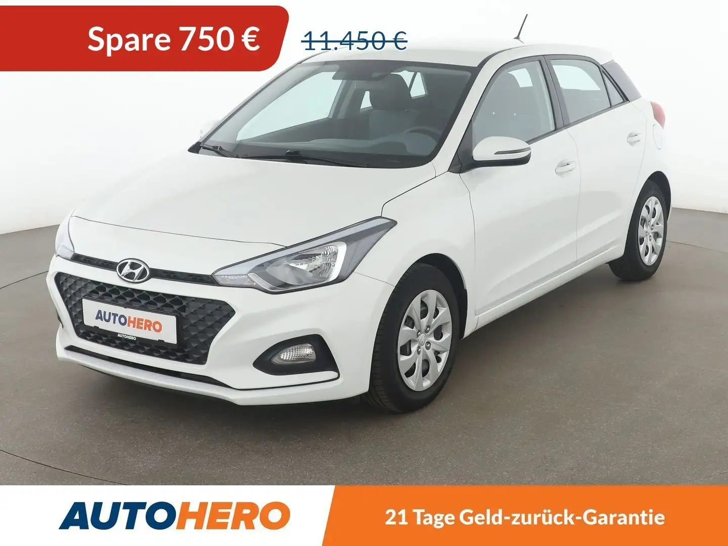 Hyundai i20 1.2 Select *KLIMA*GARANTIE* Weiß - 1