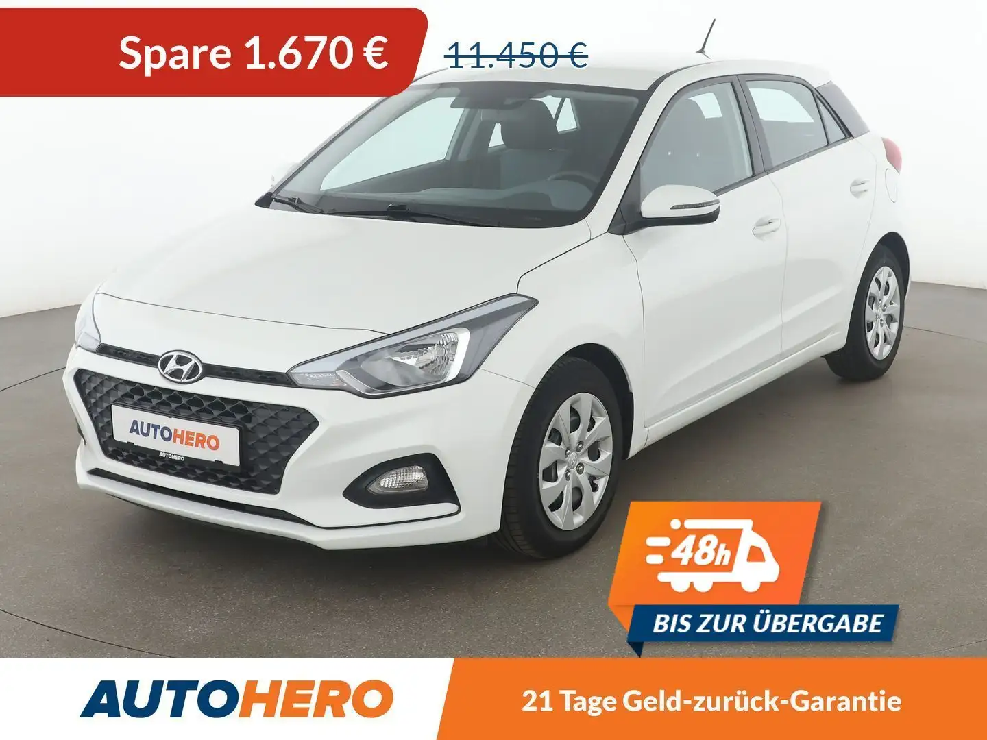 Hyundai i20 1.2 Select *KLIMA*GARANTIE* Blanco - 1