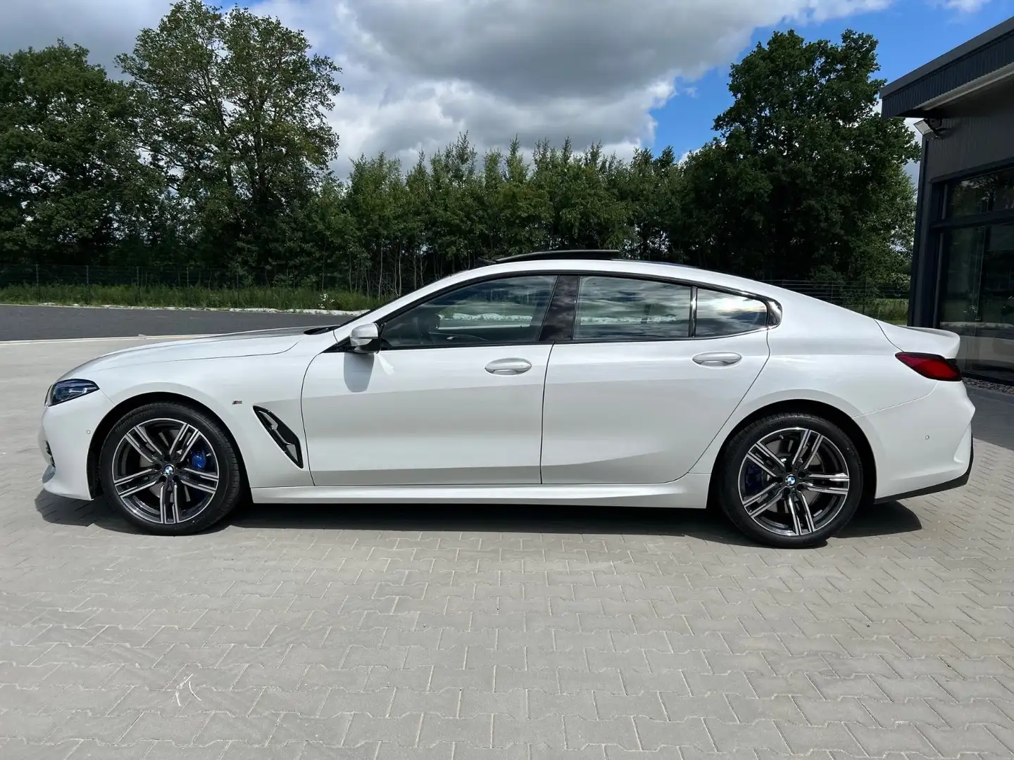 BMW 840 d xDr. M Sport -HUD-Pano-Harman&K-Softcl-360K Blanc - 2