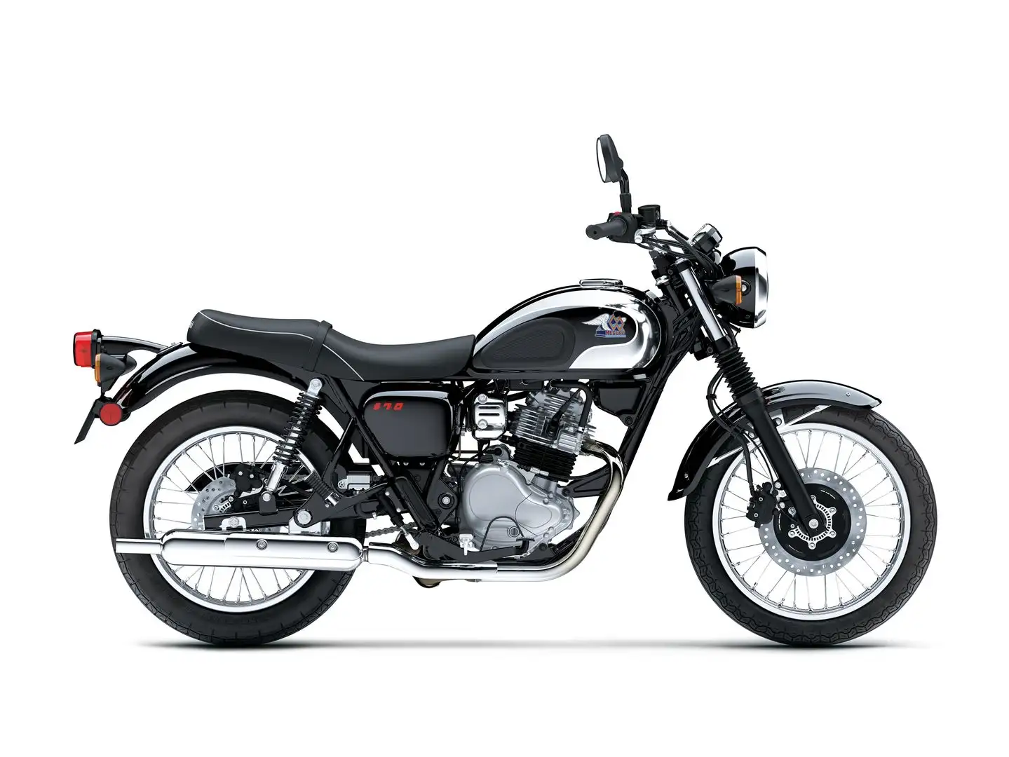 Kawasaki Meguro S1 Zwart - 1