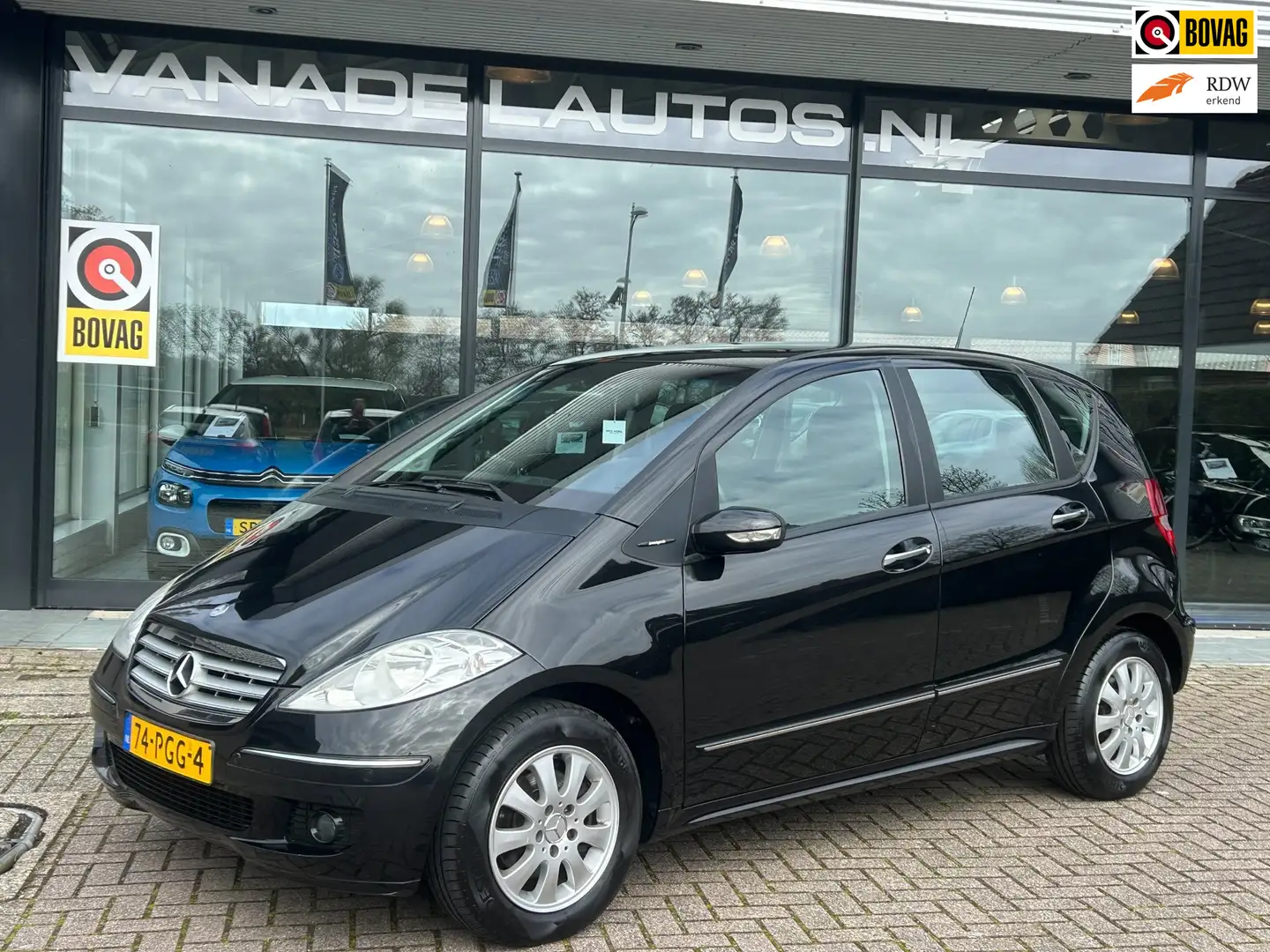 Mercedes-Benz A 170 Avantgarde Aut. 107d-KM! Airco Cruise Dealeronderh Negro - 1