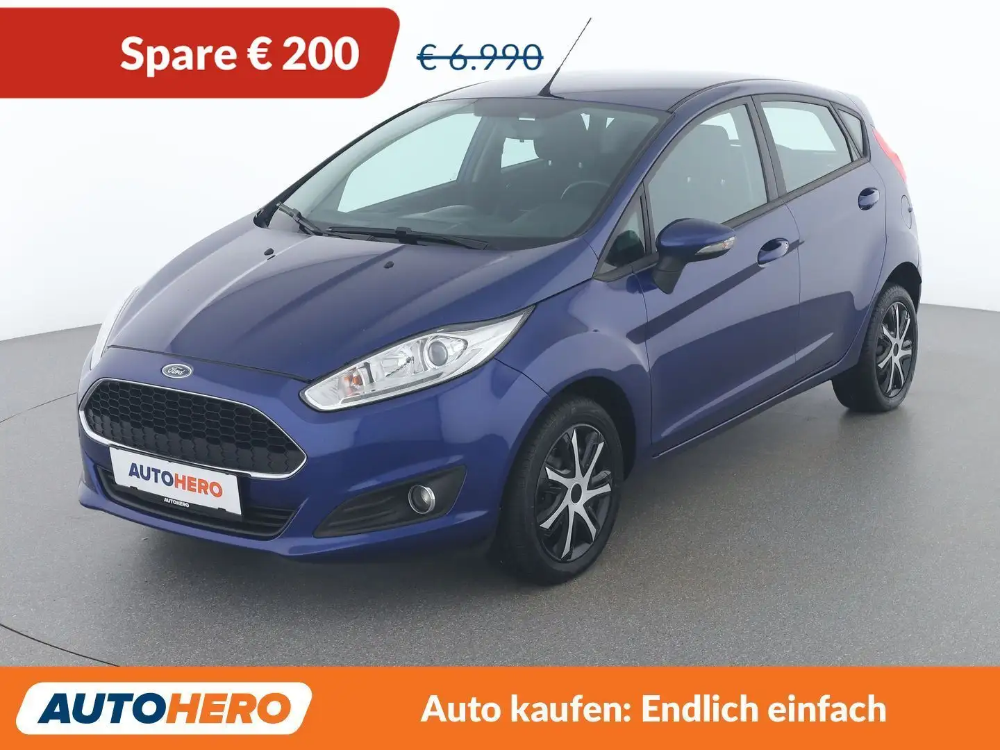 Ford Fiesta 1.25 Trend Blau - 1