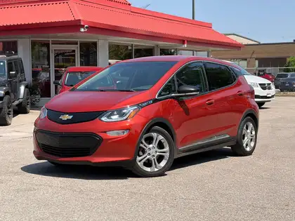 Orange 2020 Chevrolet Bolt EV Wagon Front-Wheel Drive Automatic