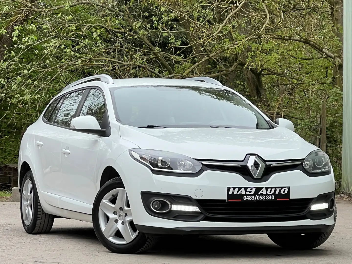 Renault Megane SW 1.2 TCe//EURO6B//NAVI//CLIM Blanc - 2