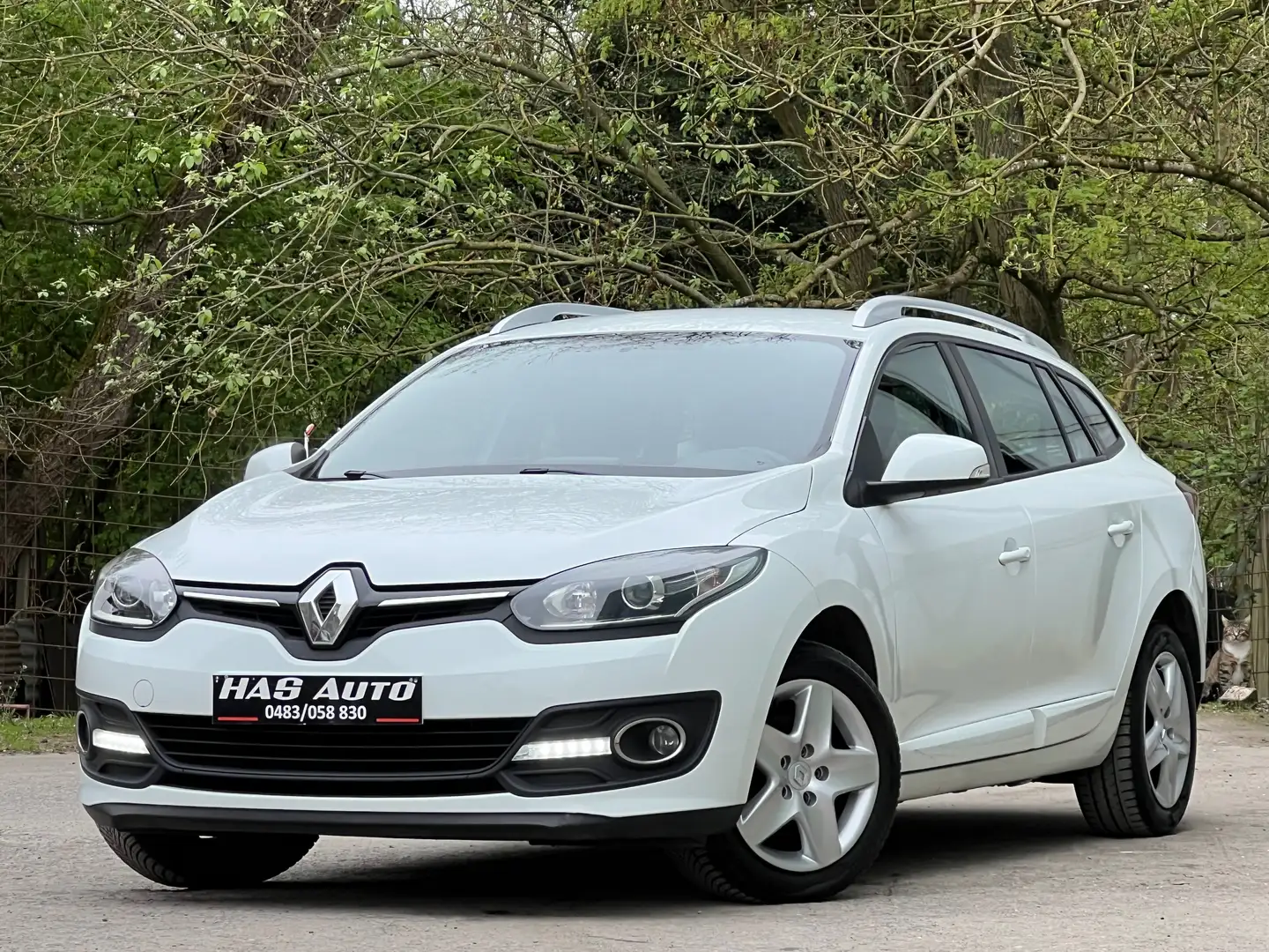 Renault Megane SW 1.2 TCe//EURO6B//NAVI//CLIM Blanc - 1