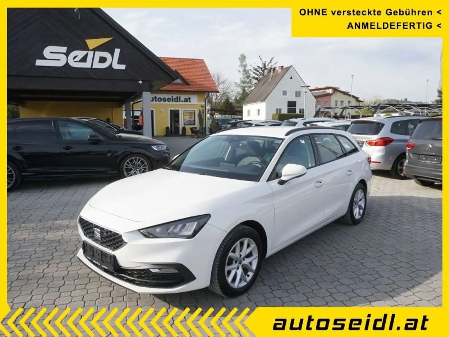 SEAT Leon ST Style 2,0 TDI *2023er+VIRTUAL+NAVI* Weiß - 1
