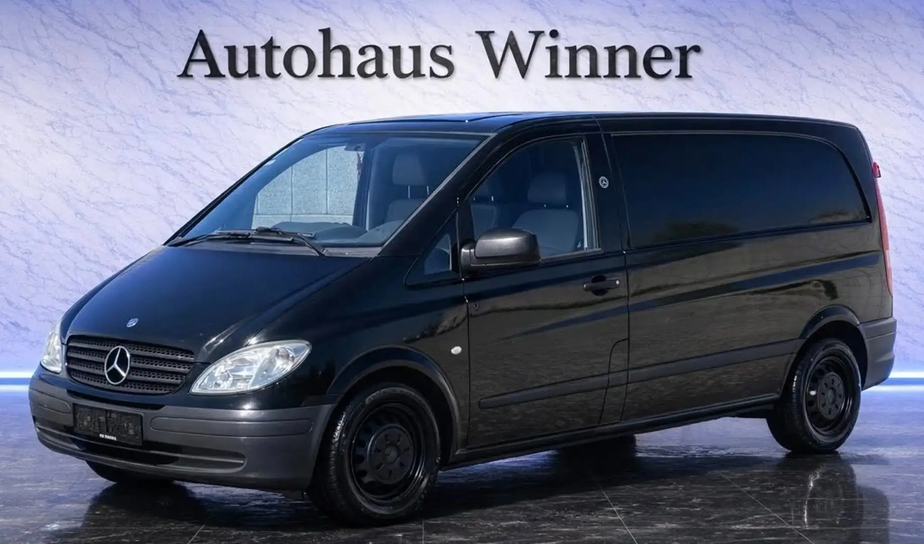 Mercedes-Benz Vito 109 CDI Kasten Gepflegt OEAMTC Pickerl Neu Schwarz - 1