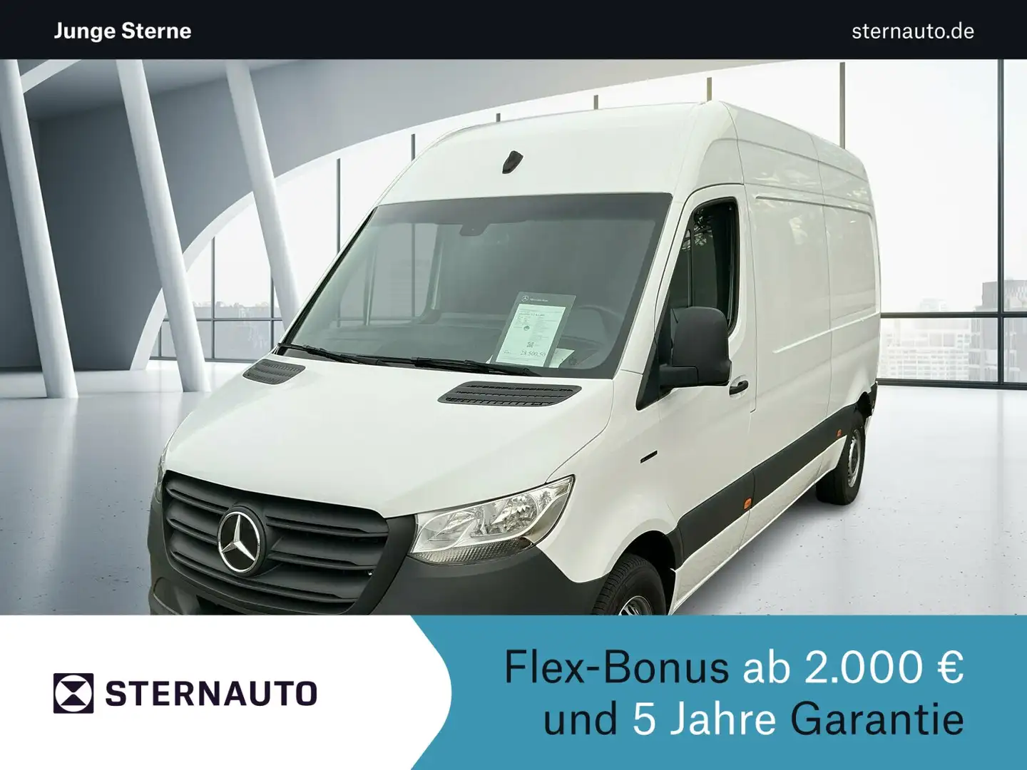 Mercedes-Benz Sprinter eSprinter 312 KA HD Navi/Kamera/Klima/Sitzhzg. Blanc - 1