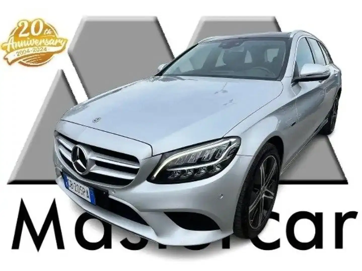 Mercedes-Benz C 300 C SW 300 de eq-power Business auto TETTO - GB205PA Argento - 1