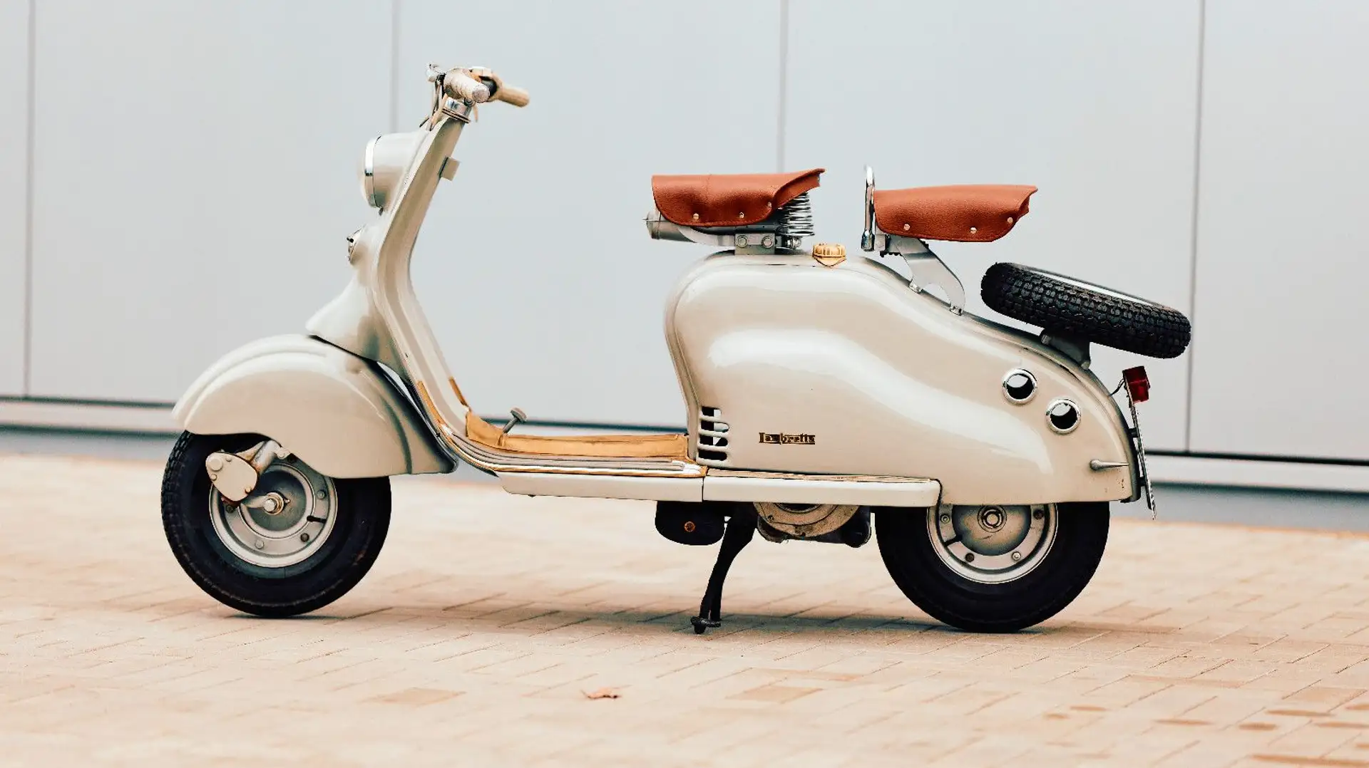 Autres Lambretta 125 LD (Innocenti) Beige - 1