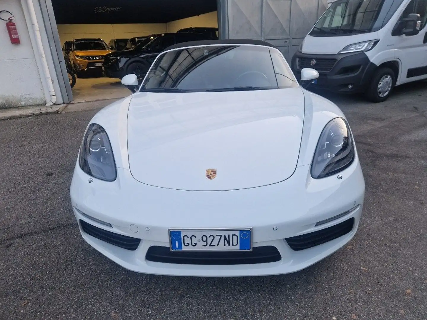 Porsche 718 Spyder 2.0 boxster Blanc - 2